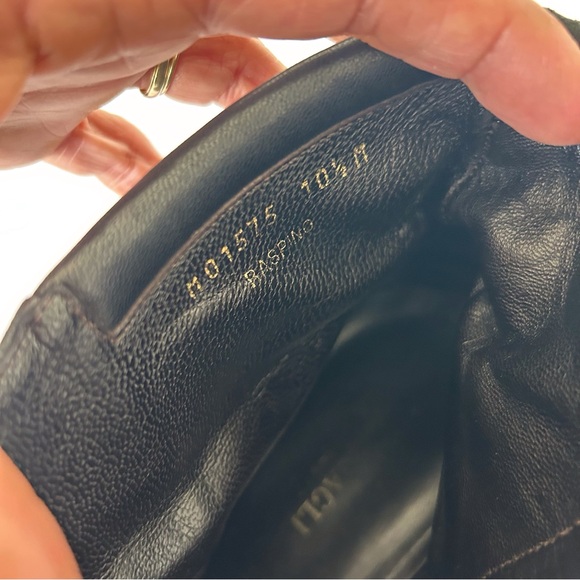 BRUNO MAGLI RASPINO BLACK LEATHER BOOTS MEN SIZE 10.5 - Picture 16 of 16